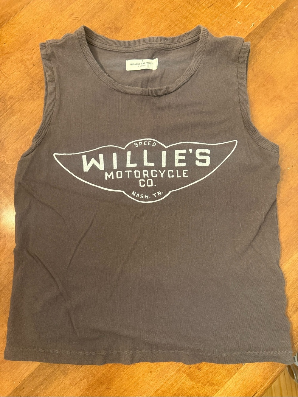 Sleeveless Tee - Dark Gray